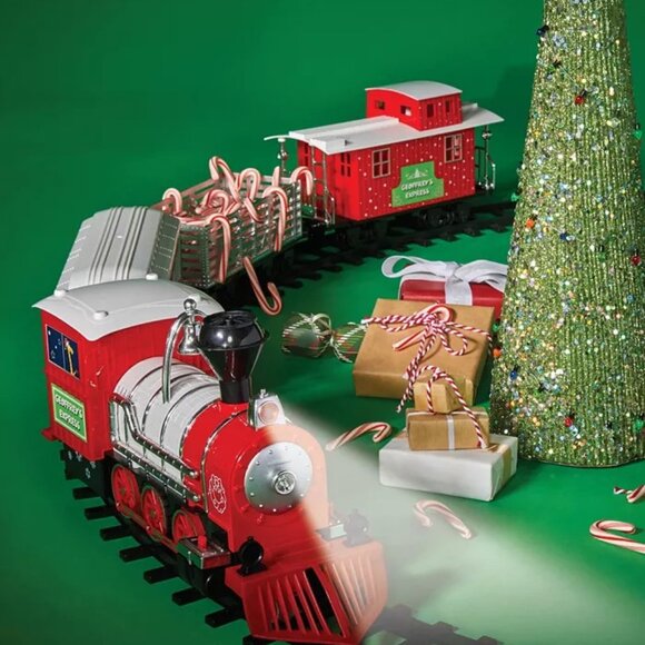 Geoffrey's Toy Box Geoffrey's Express Motorized Train [Lights & Sounds] - Picture 2 of 3